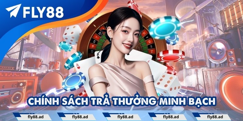 Fly888 có chính sách trả thưởng minh bạch